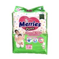 Tã Bỉm Quần Merries GoodSkin Size M, L, XL, XXL -50 Miếng, 44 Miếng, 38 Miếng,28 Miếng