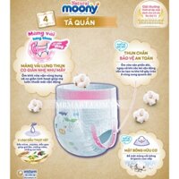 Tã bỉm quần Moony trắng Nature nội địa Nhật Bản [Shop Loan Phạm]