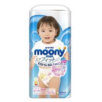 Tã - bỉm quần Moony XL38 (bé gái 12-22kg)