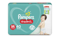 Tã bỉm quần Pamper giữ dáng M40 (7-12kg)