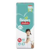 Tã bỉm quần Pampers size XL48 cho bé 12-17kg