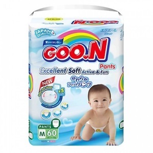 Tã-bỉm quần Super Jumbo Goo.N Renew Slim M60