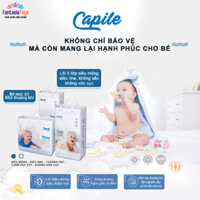 Tả bỉm quần Thái Lan Capile cho bé từ, siêu mỏng, siêu thấm hút, không vón cục, chất liệu an toàn.