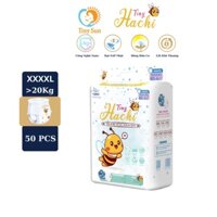 Tã Bỉm Quần Tiny Hachi Size XXXXL 84 Miếng Dành Cho Trẻ Nhỏ Cân Nặng Nhỏ Trên 20kg - Tiny Sun