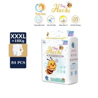 Tã Bỉm Quần Tiny Hachi Size XXXL 84 Miếng Dành Cho Trẻ Nhỏ Cân Nặng Nhỏ Trên 18kg - Tiny Sun