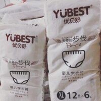 Tã bỉm quần Yubest angel nội địa Trung (S90-M84-L78-XL72-xxl66)