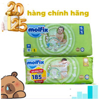 Tã bỉm Quần/Dán Molfix Organic Size S-M-L-XL Dành Cho Bé