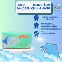 Tã Bỉm Xanh Bệnh Viện Mico , tã bỉm dán size M50( 6-11kg) cho sơ sinh và cho bé,nhập khẩu nội địa trung