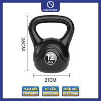 Tạ Bình Vôi 8kg 10kg 12kg Tạ Ấm Cao Cấp Thể Dục Tại Nhà - One Sport