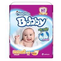 Tã Bobby Newborn 2 (60 miếng)