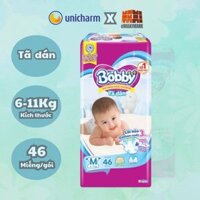 Tã Bobby Siêu Thấm Kim Cương M46