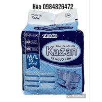 Tã cho người già Kazan bộ 80 miếng hàng trần ko vách siêu thấm siêu tiết kiệm size M/L từ 40 đến dưới 70kg dùng