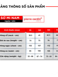 {Ta clothing}
 Áo Sơ Mi Pierre Cardin Xuất Dư Hàn Sang Trọng Lịch Sự, ÁO Sơ Mi Cao Cấp