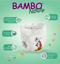 Tã dán Bambo Nature Junior 6 (18 miếng)