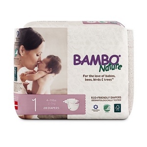 Tã dán Bambo Nature New Born 1 28 miếng (trẻ từ 2 - 4kg)