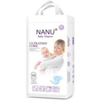 Tã dán - Bỉm Nanu nội địa Trung đủ size S50/M50/L50/XL50/XXL50/XXXL50