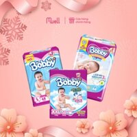 Tã dán Bobby bỉm dán size XL36 siêu thấm chống tràn cho bé vận động siêu thoải mái