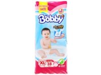 Tã dán Bobby Fresh size XL 38 (cho bé 12 - 17kg)