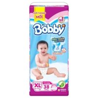 Tã dán Bobby Fresh size XL 38 miếng (12-18kg)