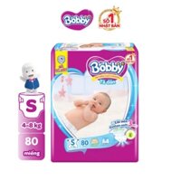 Tã dán Bobby gạo non S80/M76