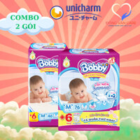 Tã dán Bobby  M76, M46 mẫu mới Gạo non_NPP ĐÔNG VÂN