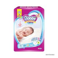 Tã Dán Bobby NB 38 Miếng Cho Trẻ Sơ Sinh