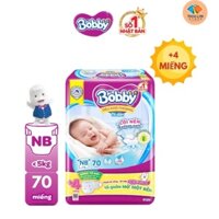 Tã dán Bobby NewBorn Size XS70 / S54