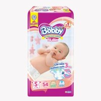 Tã dán Bobby S 54 miếng (4 - 8kg)