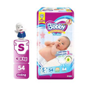 Tã dán Bobby S54 Cho bé từ 4-8kg -  Date luôn mới