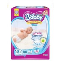 Tã dán Bobby S80 Cho Bé Từ 4-8kg - Date mới