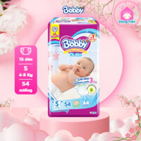 Tã dán Bobby siêu khô thoáng S54