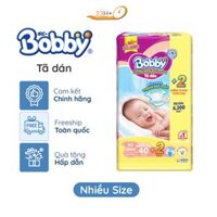 Tã Dán Bobby Siêu Thấm Khô Thoáng L68