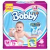 Tã dán Bobby siêu thấm size M 76 miếng (6-10kg)