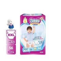 Tã dán Bobby siêu thấm XXL 56 miếng (>16kg)