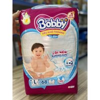 Tã Dán Bobby Size L 68 Miếng (9-14kg)