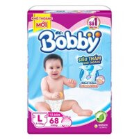 Tã Dán Bobby Size L 68 Miếng (9kg-13kg)