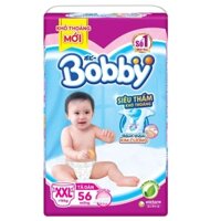 Tã Dán Bobby Size XXL 56 Miếng ( > 16kg)
