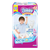 Tã dán Bobby size XXL 56 miếng (Trên 16 kg)