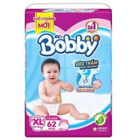 Tã dán Bobby XL62 (12-17kg)