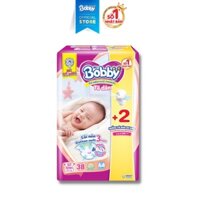 Tã Dán Bobby XS 38 Miếng Cho Bé Sơ Sinh Dưới 5kg