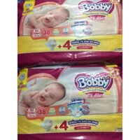 TÃ DÁN BOBY XS 38 +4 MIẾNG DÀNH CHO BÉ SƠ SINH DƯỚI 5KG