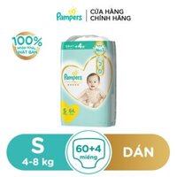 Tã dán cao cấp Pampers Nhật Bản NB70/S64/M52/L42