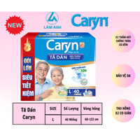 Tã Dán Caryn Gói Lớn 40 Miếng 3 Size M, L – Siêu Tiết Kiệm, Chăm Sóc Toàn Diện Cho Người Cao Tuổi