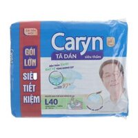 Tã dán Caryn tã dán dùng cho mẹ sau sinh, người già size L40 (L40 là mẫu mới của ML40) (vòng hông 68 - 122cm)