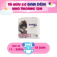 Tã dán cho em bé Bambo Nature Dream Junior XL (5) (11-25kg) gói 27 miếng [bonus]