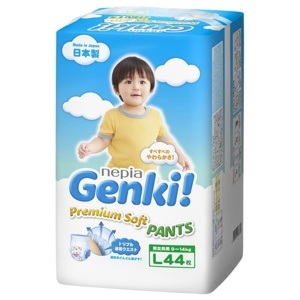 Tã dán Genki M64 - 64 miếng (dành cho trẻ từ 6-10kg)