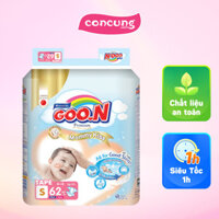 Tã dán GOO.N Mommy Kiss size S 4kg-8kg 62 miếng