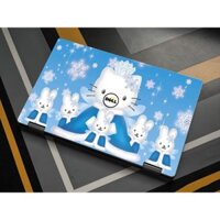 Tấ dán Hello Kitty xanh biển