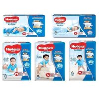 Tã dán Huggies cực đại đủ size NB74/S88/M76/L68/XL62/XXL56