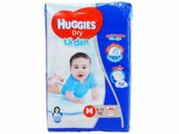 Tã dán Huggies Dry size M 48 miếng (cho bé 6 – 11kg)